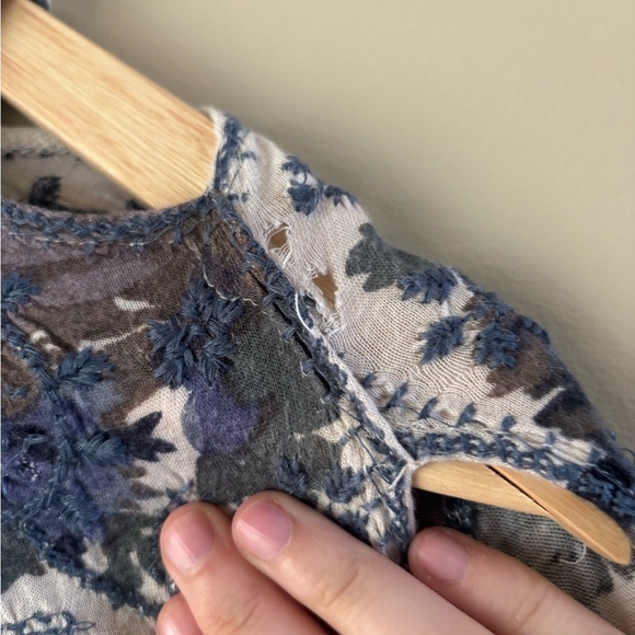 Free People Bainbridge Bell Sleeve Top - Picture 9 of 13